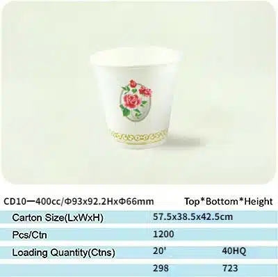 cd10 paper cup 10