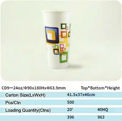 cd9 paper cup 9
