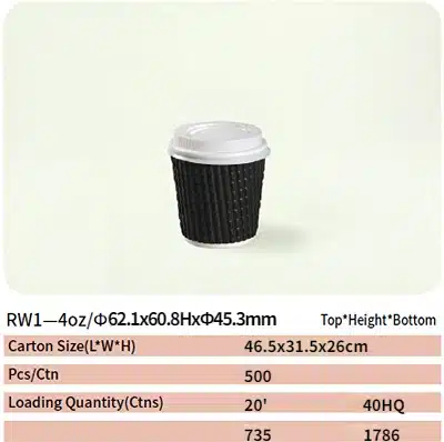 rw1 paper cup 64